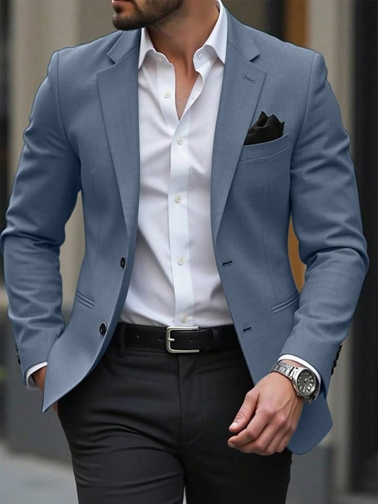 Wool Hopsack Blazer